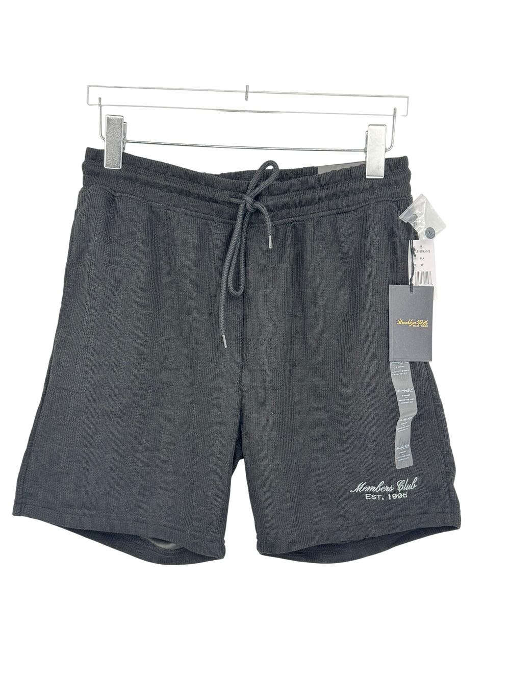Brooklyn Cloth shorts men's M 6" inseam above the knee comfort black athletic